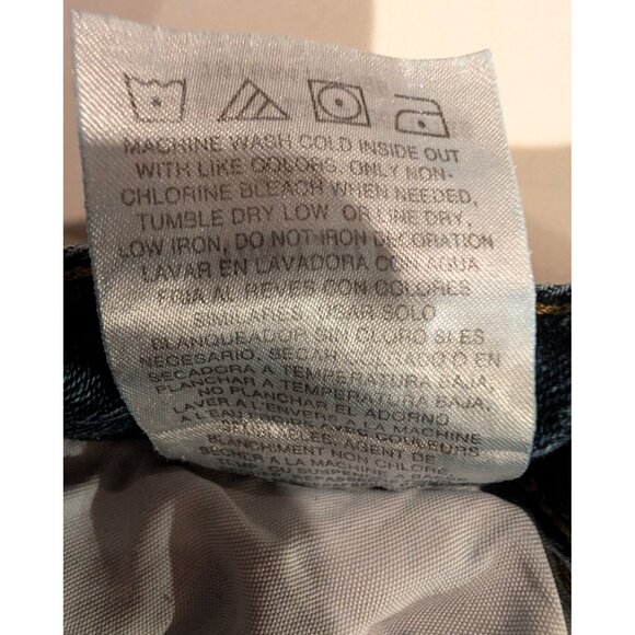 Wrangler Womens Size 16 Jeans High Rise Fierce Flare Blue Denim Stretch pants - Picture 8 of 8